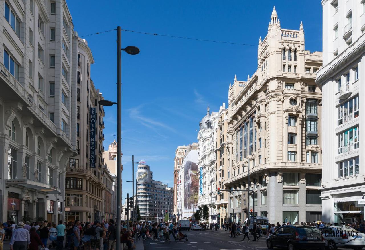 Charming Gran Vía Center Madri Exterior foto